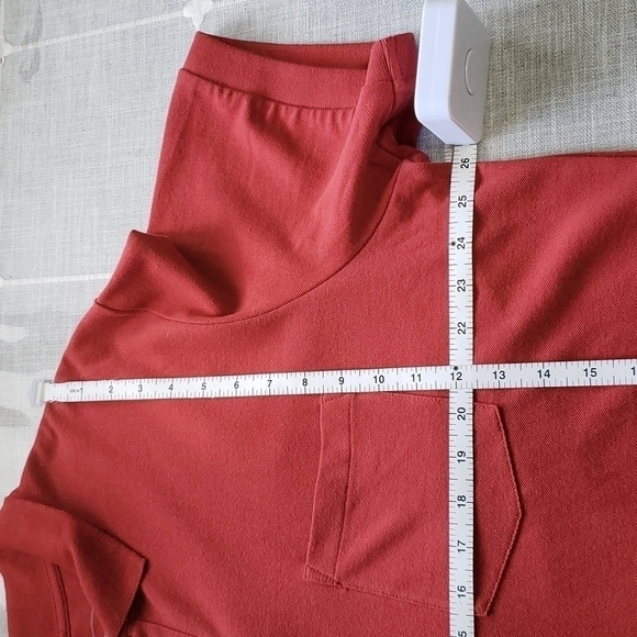 Eddie Bauer Men's Outdoor Polo Shirt Short Sleeve 1/4 Button, Size TXL - Picture 8 of 13